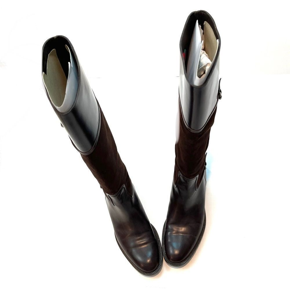 Gucci Suede Leather Riding boots, like new - Picture 3 of 13